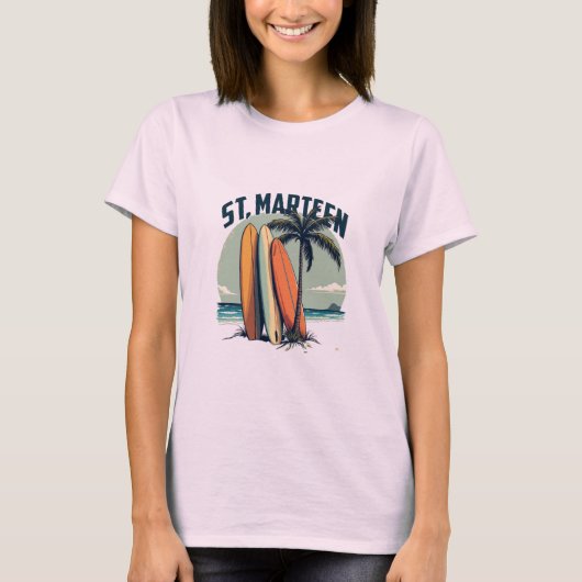 T-SHIRT ST.MARTEEN (Devant)