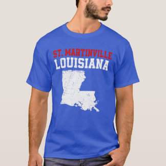 T-shirt St Martinville États-Unis Voyage 1