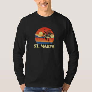 T-shirt St Marys Georgia Ga Summer Saint Marysite Tropical