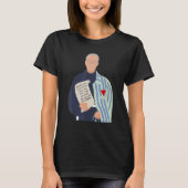T-shirt St Maximilian Kolbe Deux Couronnes Catholique Sain (Devant)