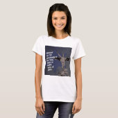 T-shirt St Michael Arkhangel - député d'étoile de shérif (Devant entier)