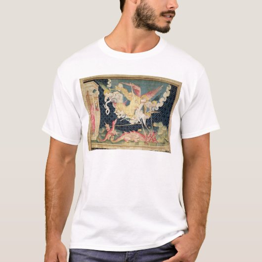 T-shirt St Michael et ses anges combattant le dragon (Devant)