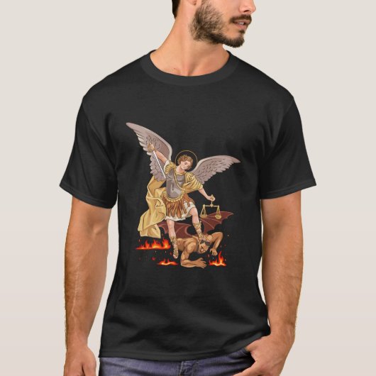 T-shirt St Michael The Archangel (Devant)