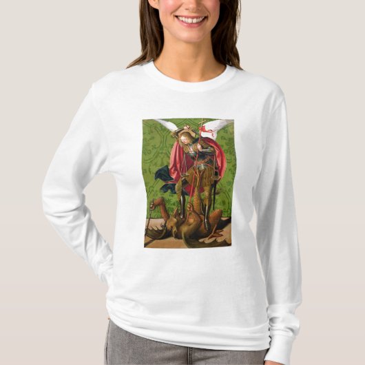 T-shirt St Michael tuant le dragon (Devant)