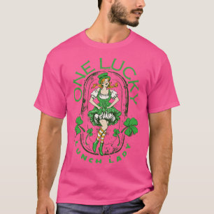 T-shirt St Paddys DayOne Lucky Lunch Lady 2