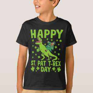 T-shirt St Pat Trex Day Dinosaure Saint Patricks Day St Pa