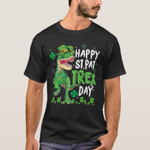 T-shirt St Pat Trex T Rex St Patrick's Day Dinosaur