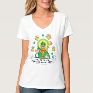 T-shirt St Patrick bénit votre bière