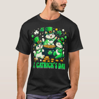 T-shirt St patrick Catricks Day Chats Saint Pattys Femmes 