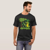T-shirt St Patrick Day Alligator Shamrock Saint Pattys Men (Devant entier)