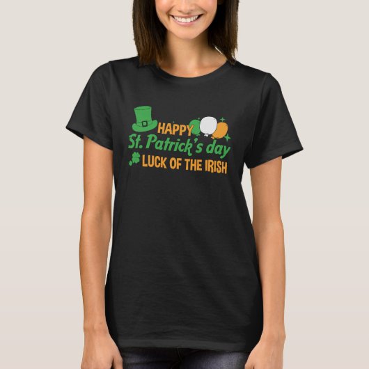 T-shirt St Patrick Day Chuck The Irish Happy Saint Patrick (Devant)