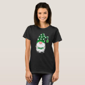 T-shirt St Patrick Day Gnome Lucky Casquette Patty Day Buf (Devant entier)