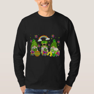 T-shirt St Patrick Day Gnome Puzzle Pièces Shamrock Autism