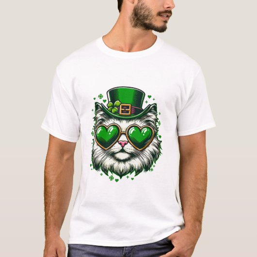 T-shirt St Patrick Day Graphic Cute (Devant)