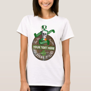 T-shirt St patrick de l'équipe de boisson amusante
