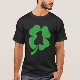 T-shirt St patrick de trèfle Shamrock vert irlandais Poodg