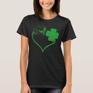 T-shirt St patrick du Shamrock de face de l'Irlandais Labr