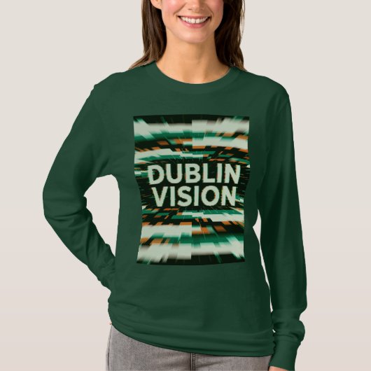 T-shirt St Patrick Electric Core Fusion Dublin Vision (Devant)