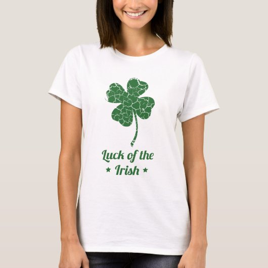 T-shirt st patrick malheureux (Devant)