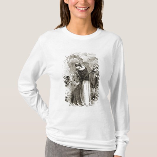 T-shirt St Patrick marquant le bouclier de Connal avec la (Devant)