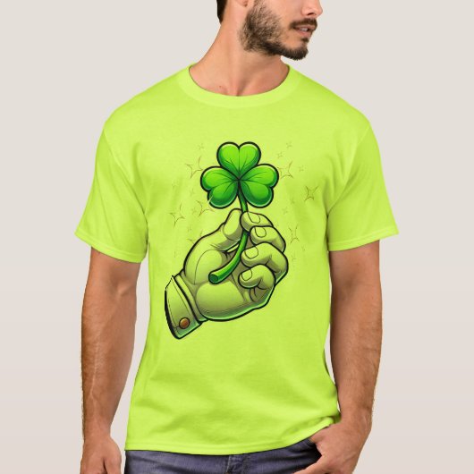 T-shirt St. Patrick. Nouveau arrivé (Devant)