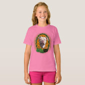 T-shirt St patrick - Pot d'or - Pitbull - Jersey Girl (Devant entier)