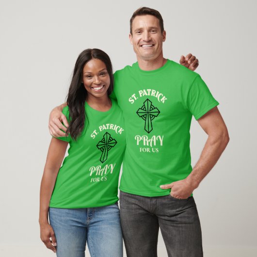 T-shirt ST. PATRICK PRIE POUR LA St. Patrick's Day des Éta (Unisexe)