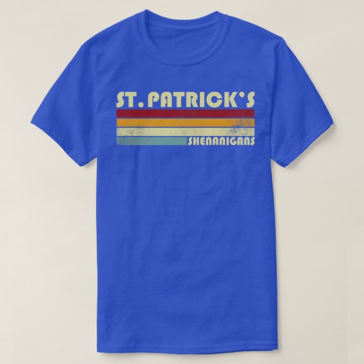 T-shirt St patrick rétro (Design devant)