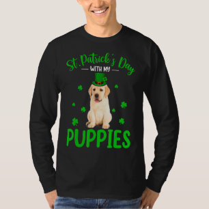 T-shirt St Patrick S Day Avec Mes Chiots St Patrick Leprec