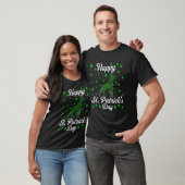 T-shirt St Patrick S Day Chien Doberman Shamrock irlandais (Unisexe)