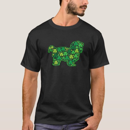T-shirt St Patrick S Day Irlandais Chih Tzu Chien Chien Ch (Devant)