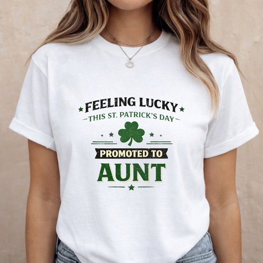 T-shirt St. Patrick’s Day Pregnancy Announcement