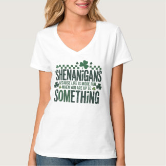 T-shirt St. Patrick’s Shenanigans Funny Irish Women’s