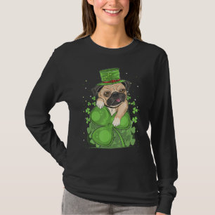 T-shirt St Patrick St Patrick S Day Carlin Chien chiot 1