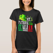 T-shirt St Patrick Was Italian St Patrick's Day Hat Clover (Devant)