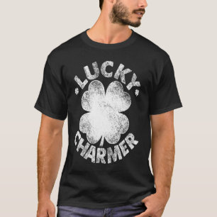 T-shirt St Patrick's Day Boys Girls Kids Lucky Charmer 2