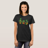 T-shirt St Patricks Day Cactus Saint Paddys Pattys Men Wom (Devant entier)