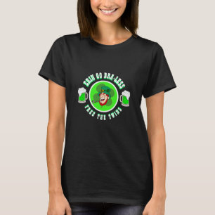 T-shirt St Patrick's Day Cadeau ERIN GO BRA-MOINS DE JUMEA