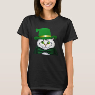 T-shirt St Patrick's Day Chat Cute St Paddys Dat Cat