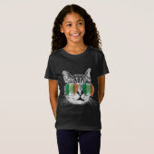 T-Shirt St Patrick's Day Chat Tricks Irish Saint Catty's S (Devant entier)