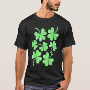 T-shirt St. Patricks Day Clover Irlande Vert
