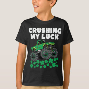 T-shirt St Patricks Day Crushing My Chance T Rex Camion