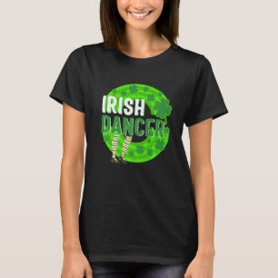 T-shirt St. Patricks Day Danseur irlandais Lucky Danser Te