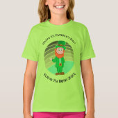 T-shirt St. Patrick's Day Distressed Irish Leprechaun (Devant)