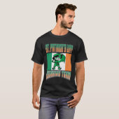 T-shirt ST Patrick's Day Drinking Team Leprechaun Irish M (Devant entier)