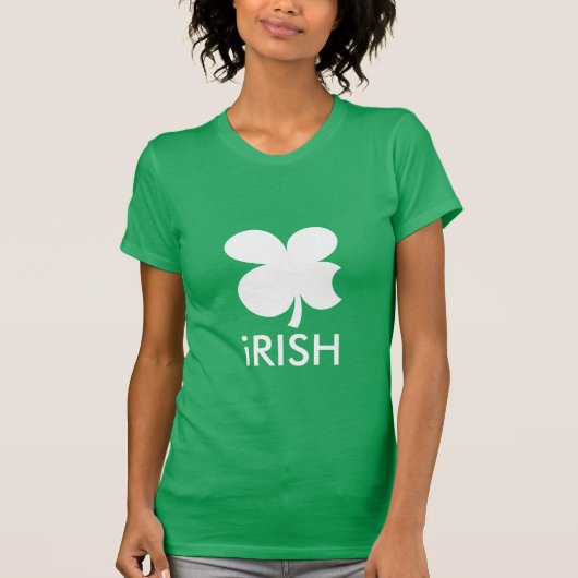 T-shirt St Patrick's Day | drôle logo Apple parody (Devant)