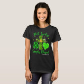 T-shirt St Patricks Day Faith Christian Tee Not Lucky Simp (Devant entier)