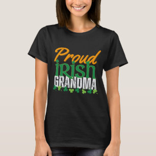 T-shirt St. Patrick's Day Fier cadeau de grand-mère irland