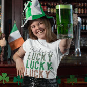 T-shirt St. Patrick's Day Green Vine Shamrock Irish Party