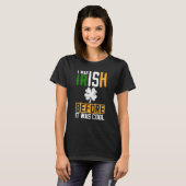 T-shirt St Patrick's Day I Was Irish Before It Was Cool (Devant entier)